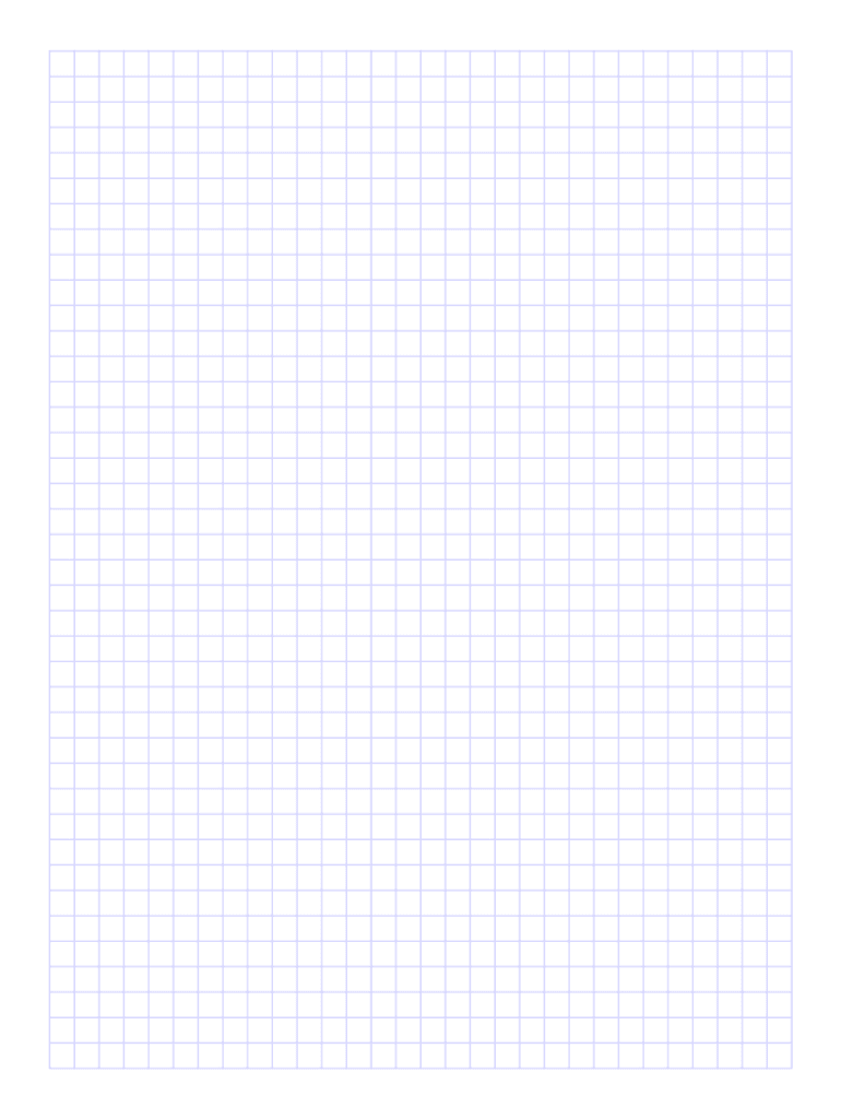 Simple Grid 30x40 Quarter Inch Graph Paper  Form