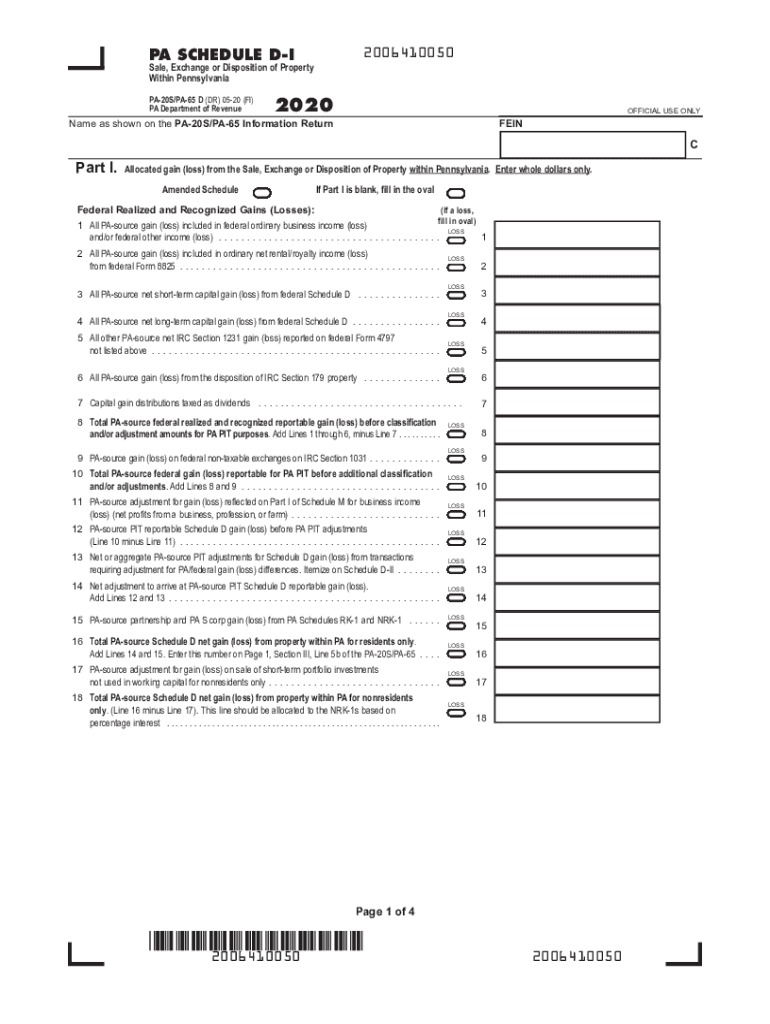 Pennsylvania 65 20202024 Form Fill Out and Sign Printable PDF
