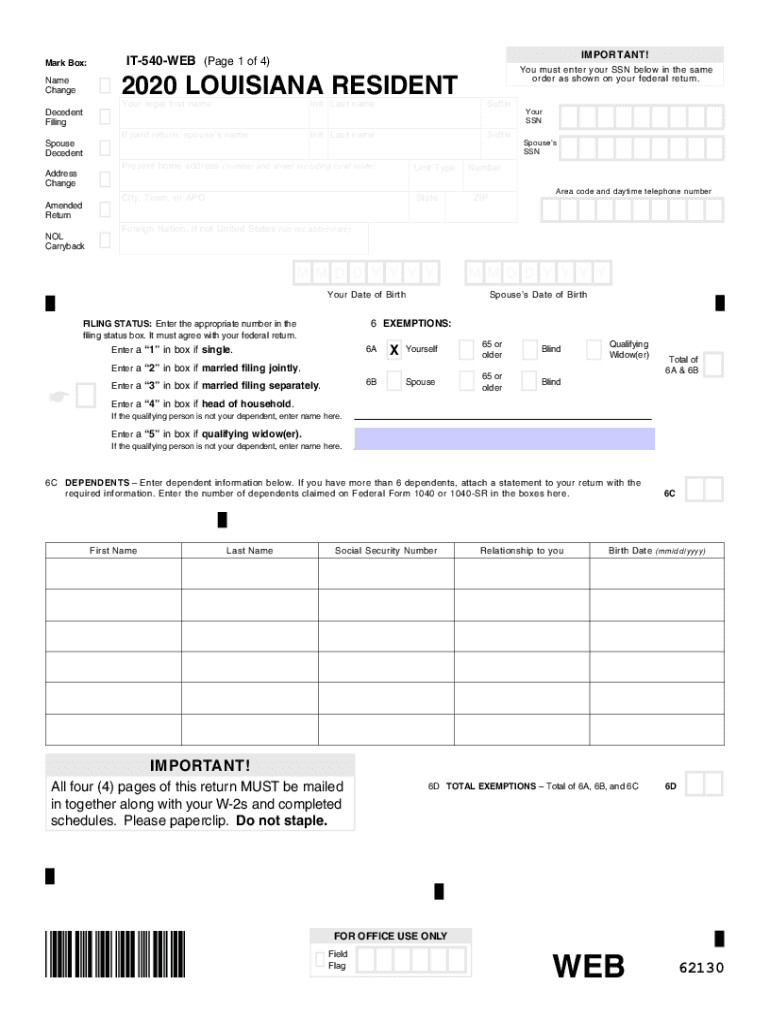  WHATS NEW for LOUISIANA Revenue Louisiana Gov 2020