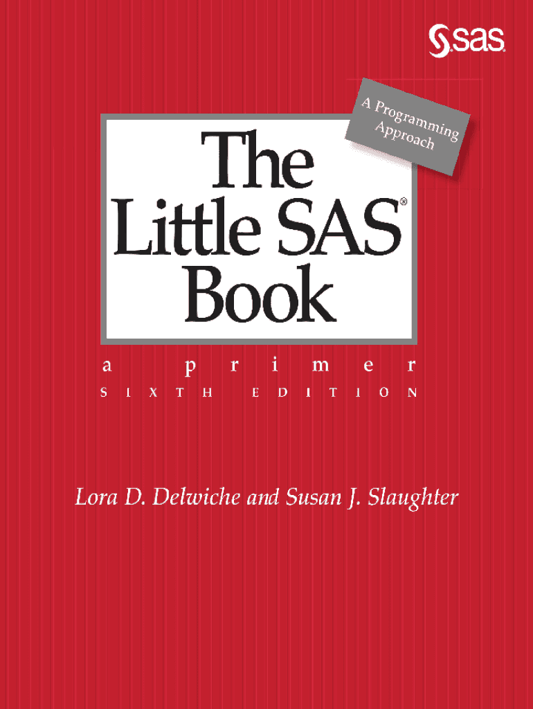 The Little Sas Book 6th Edition PDF  Form