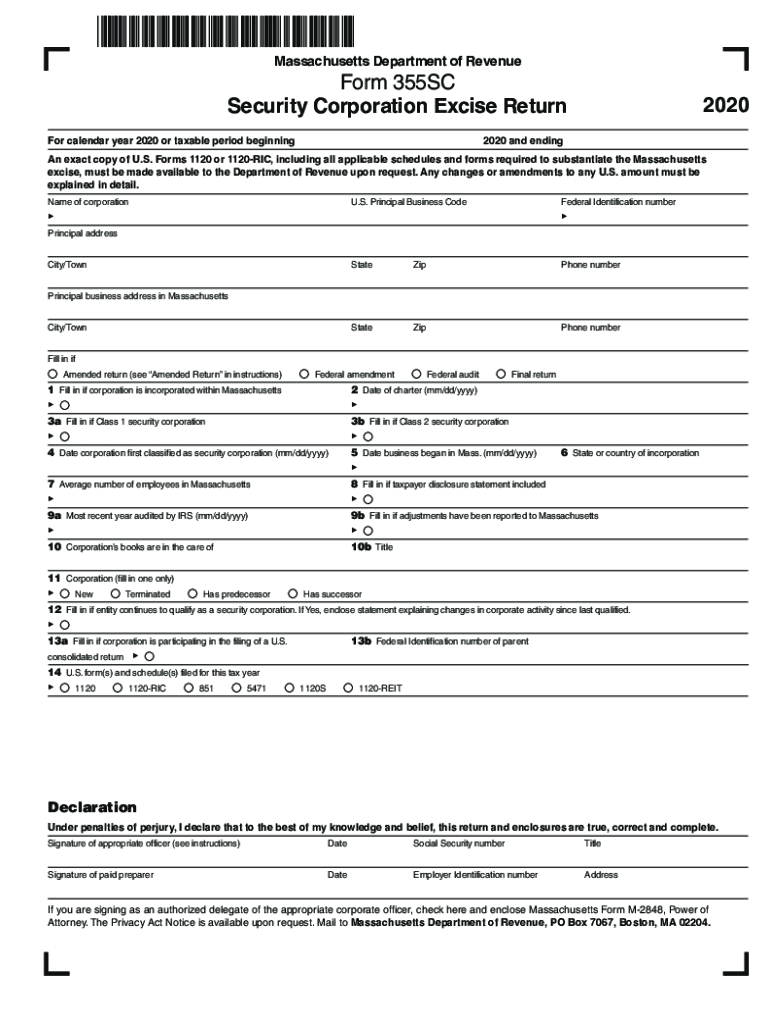  Excise, Must Be Made Available to the Department of Revenue Upon Request 2020