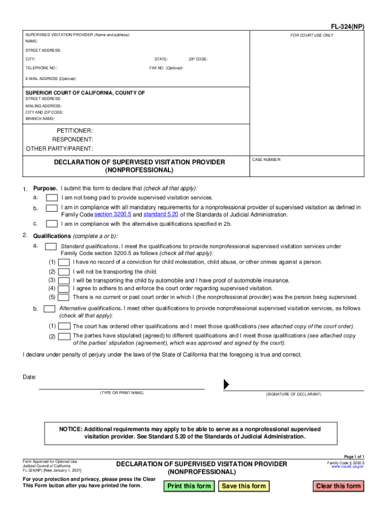 Fl 324  Form