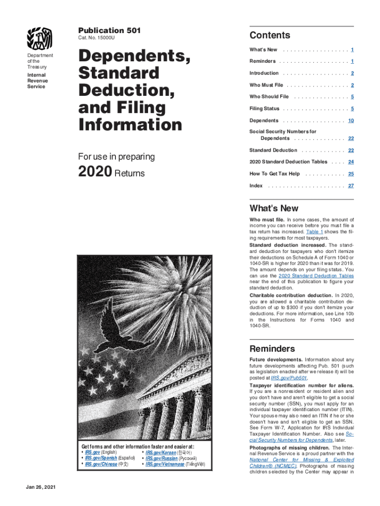 2021 501 form