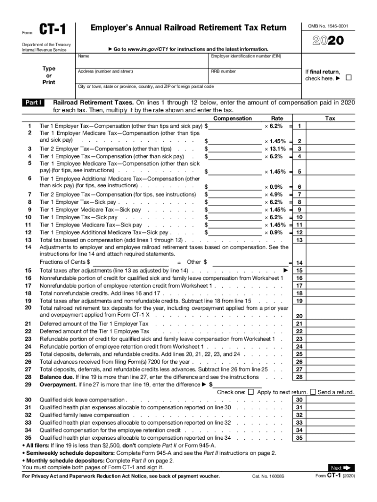 Get and Sign IRS CT 1 Fill Out Tax Template OnlineUS Legal Forms 2020-2022