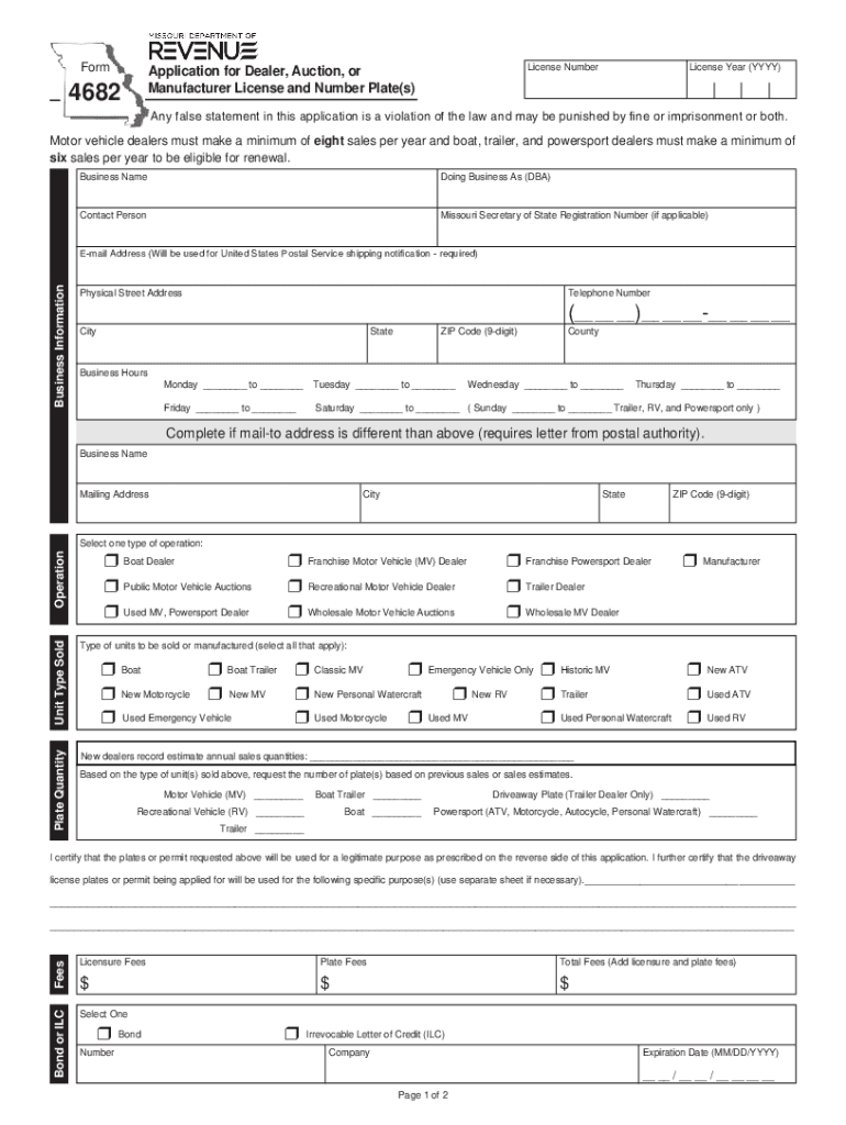  DMV Dealer Certificate Form State of Oregon 2020