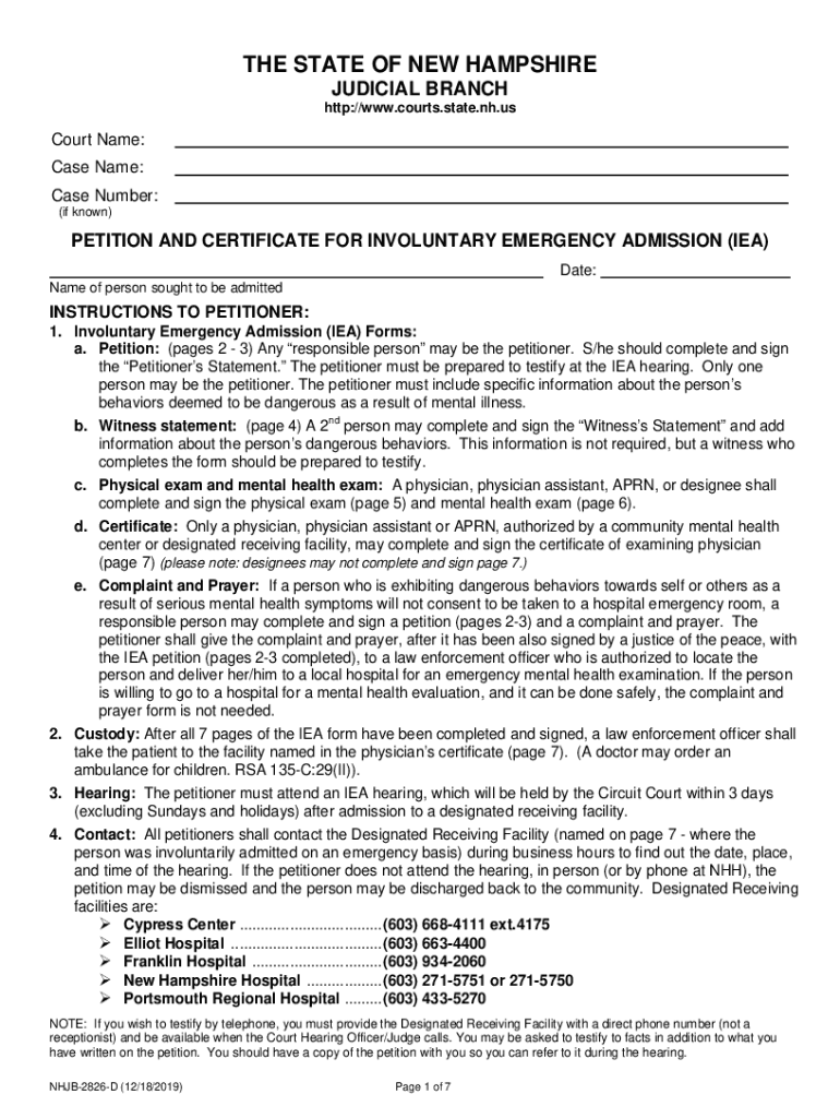  Fillable Online Juvenile Petition for Parole from YDC Fax 2019-2024