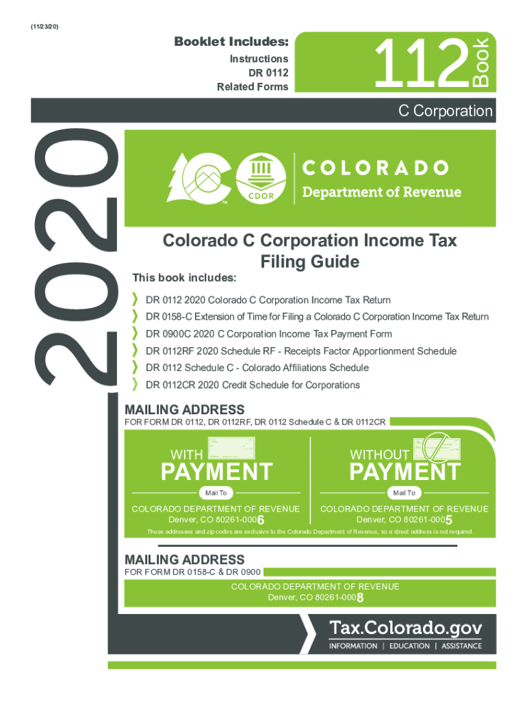  PDF PAYMENT PAYMENT Colorado Department of Revenue 2020