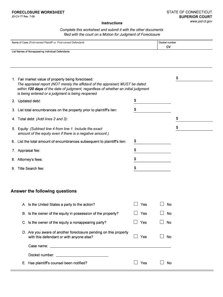  Templates Listing a Home in Foreclosure 2009