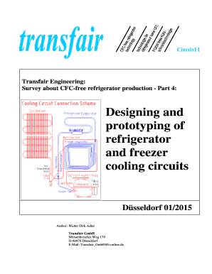 Transfair Refrigerator Cooling Circuit Designing Transfairgmbh Homepage T Online  Form