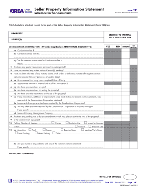 Property Information Sheet PDF