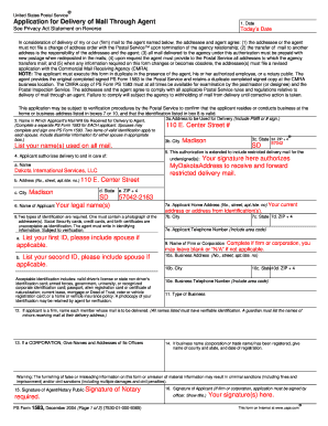 Sample PS Form 1583 MyDakotaAddress Com