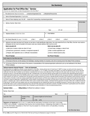 Usps Form 1093 Fillable