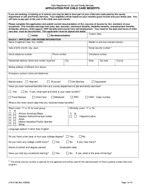 Jfs 01138 Form