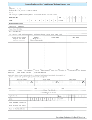 Annexure 2 Form Sbi for Demat