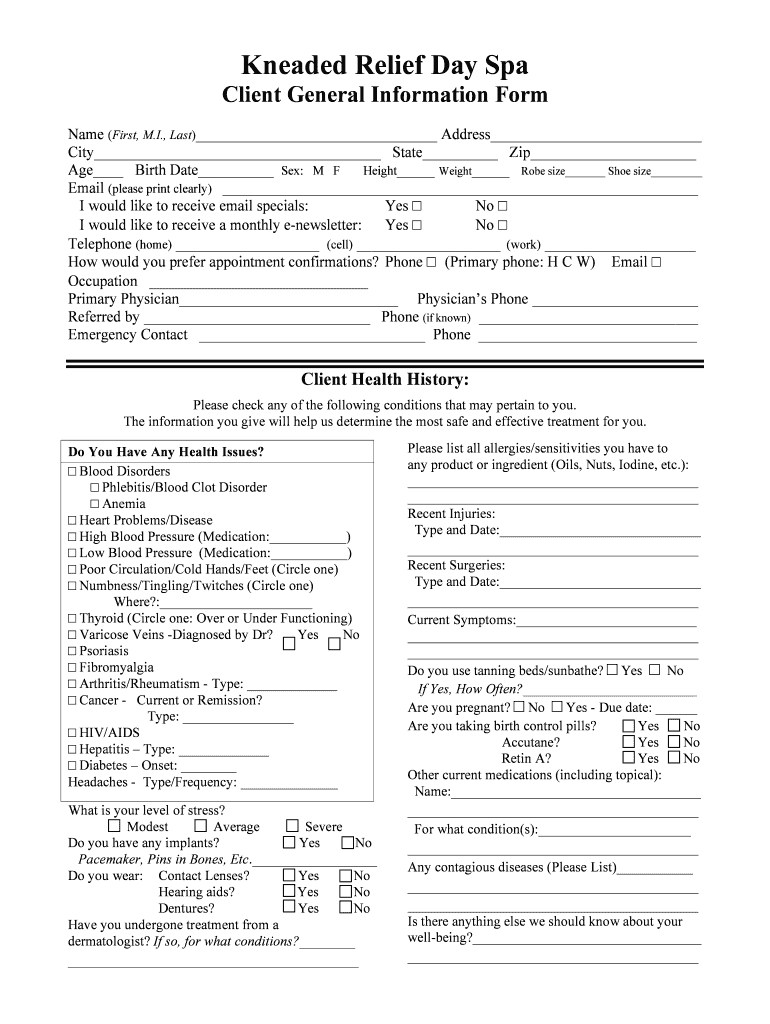 Client Forms Gen Contr