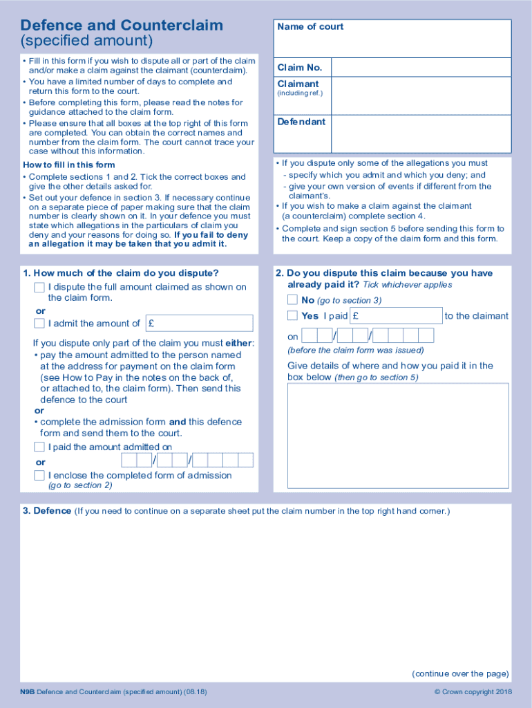 N9b Form