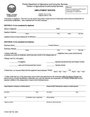 Fdacs 13627 Form