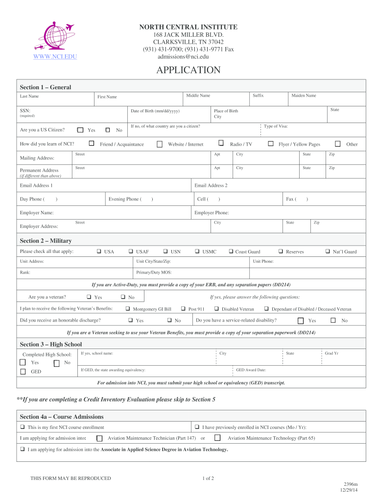 Get and Sign Nci Institute 2014-2022 Form