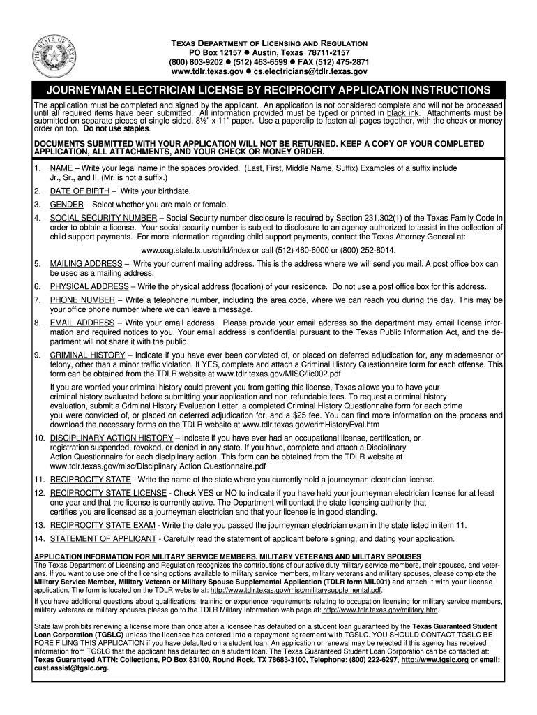  Texas Bar Reciprocity Application Form Printable 2015