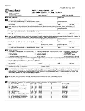 Pa Tax  Form