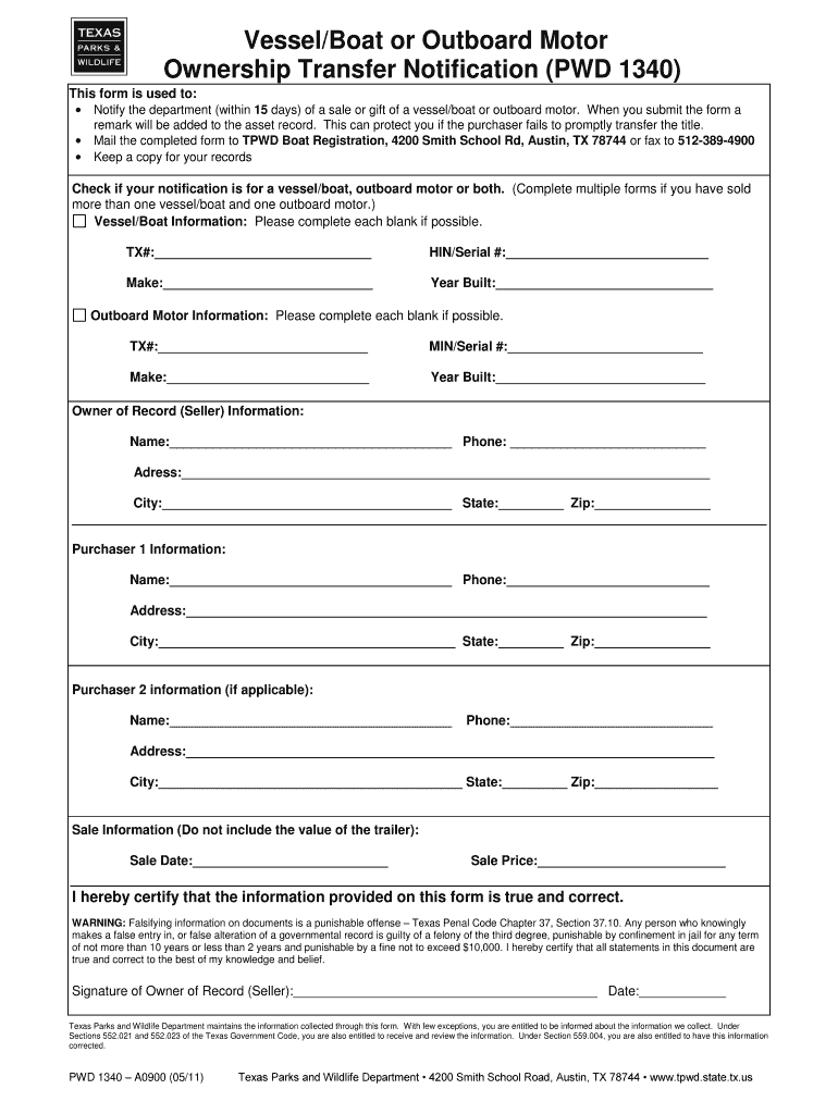 Form 1340