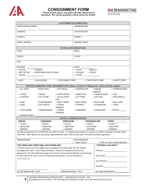 Iaa Auctions Com  Form