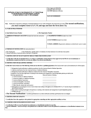 PDF Version of the Waiver Form SAMHSA Samhsa