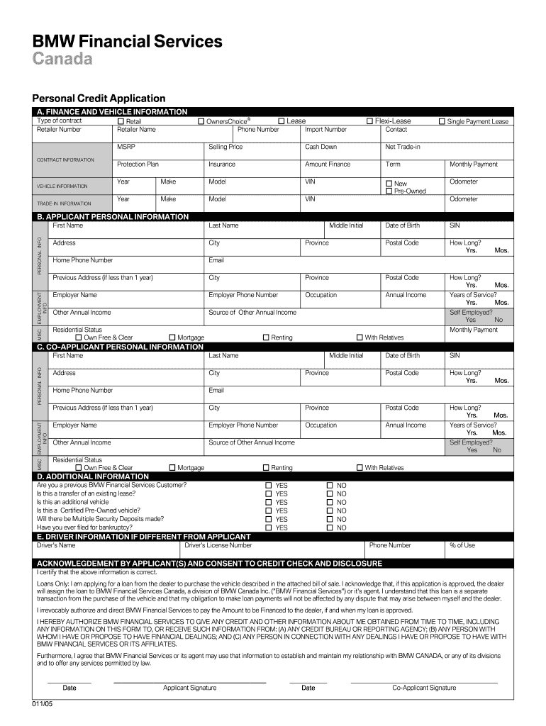  Canada Bmw Financial Services 2005-2024