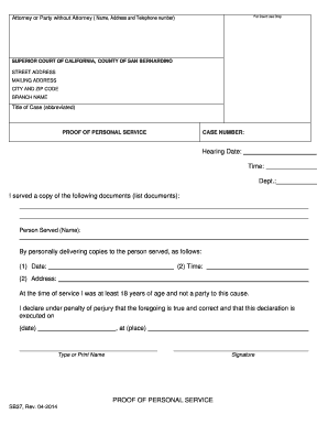 Smart Search San Bernardino  Form