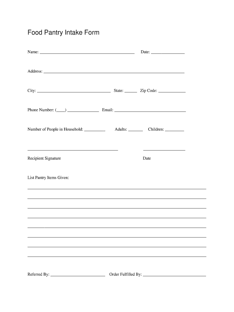 Food Pantry Intake Form Finalweb