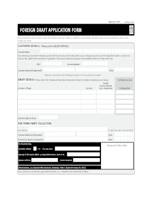 How to Get Bank Draft Aib  Form