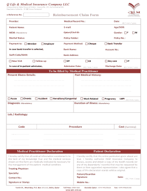 Qatar Claim Form