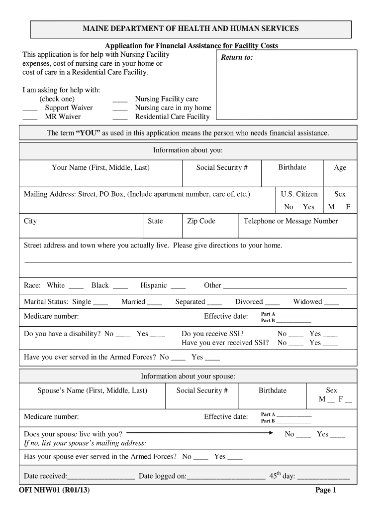  Maine Application Assistance 2013-2024