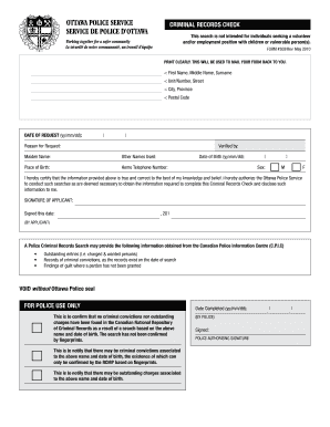 Download a Criminal Records Check Form Ottawa Police Service