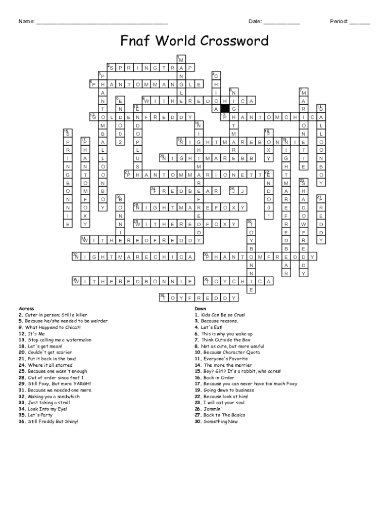 Wordmint Answers  Form