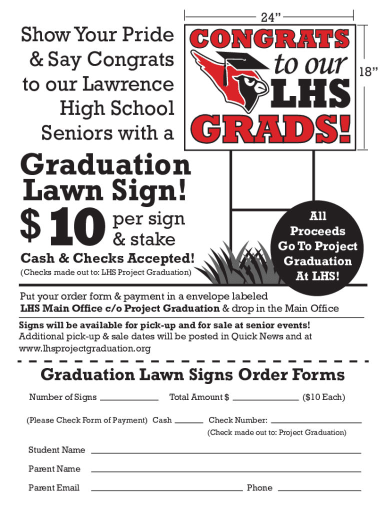  LHS Grad Lawn Signs Order Form 2016-2024