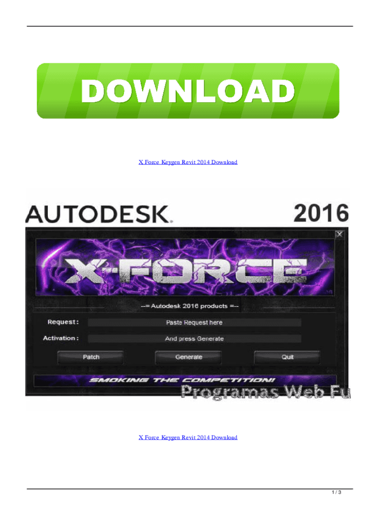 Xforce Keygen Download 64 Bit  Form