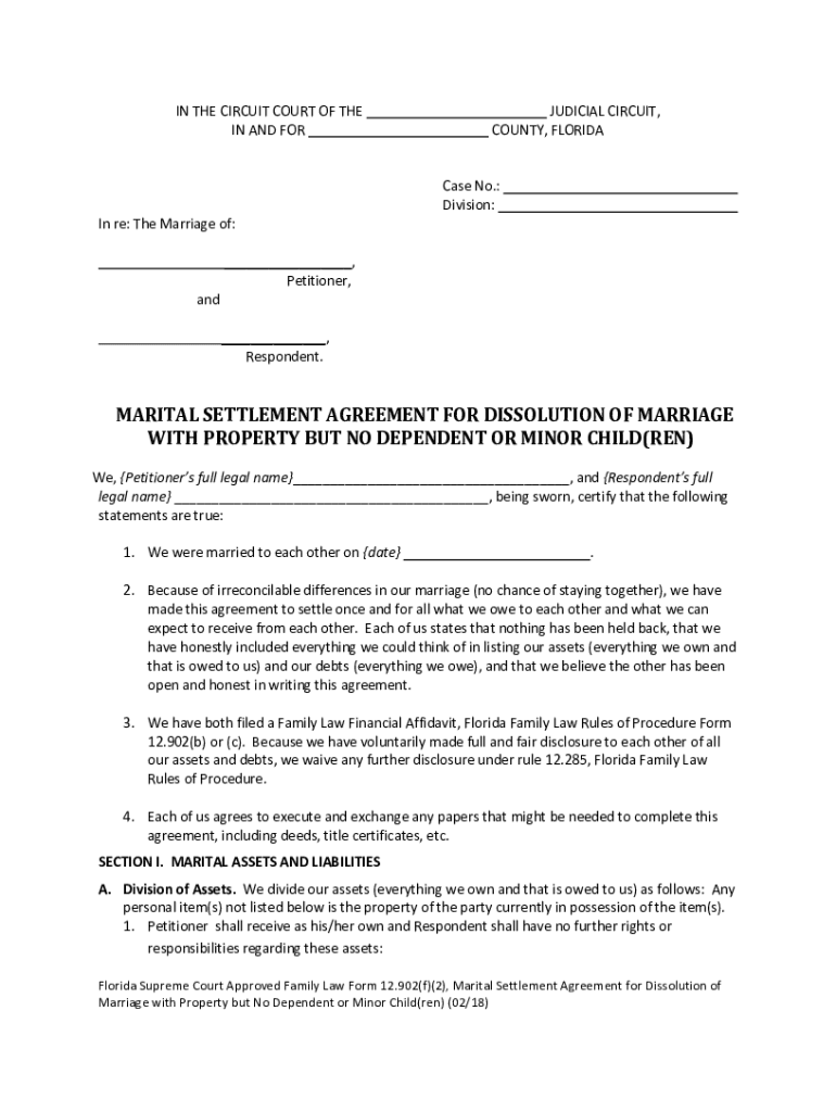 Get and Sign Florida 12 902 F 2 2018-2022 Form