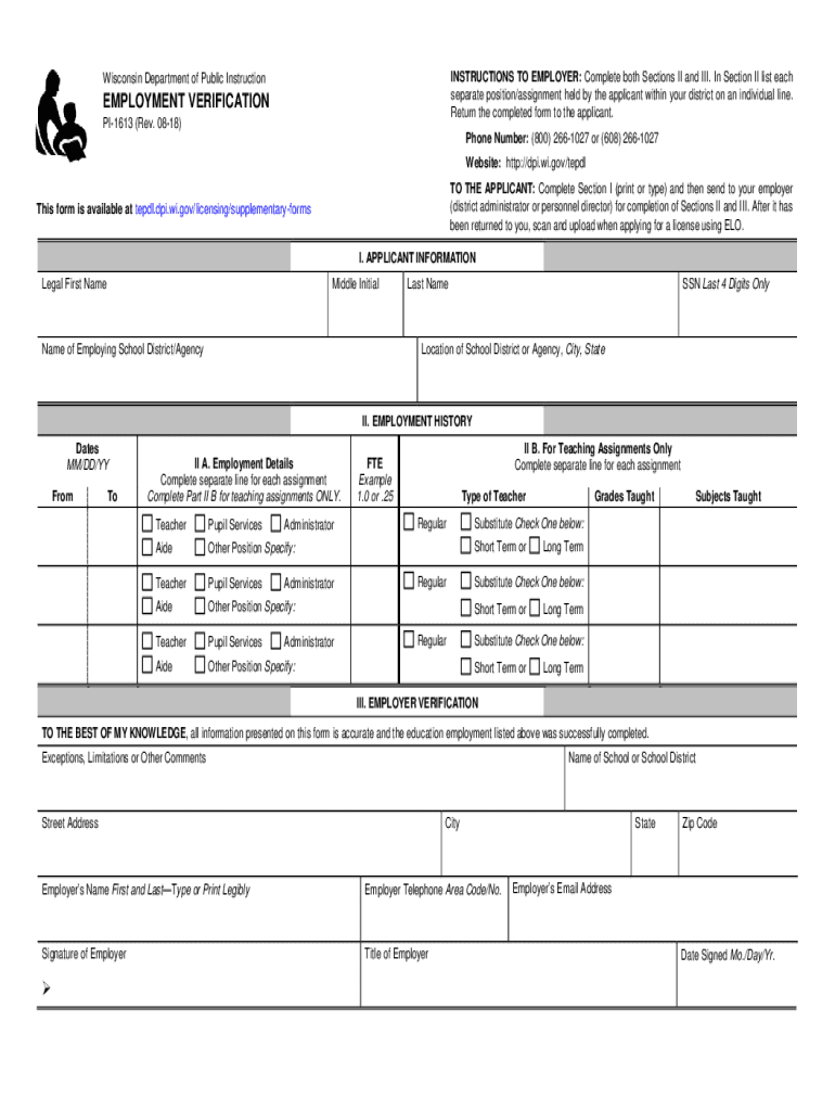 Dpi Form Online