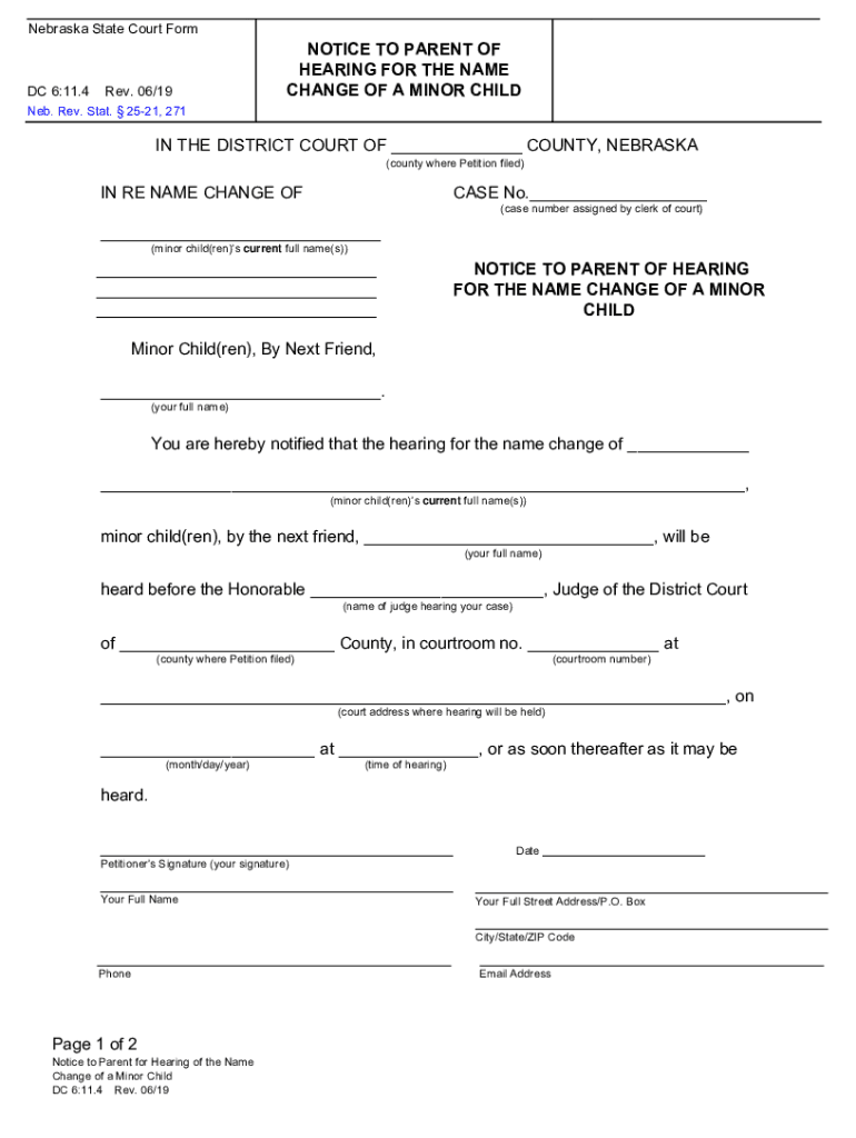 Get and Sign Nebraska State Court Form DEFENDANTS REQUEST for DECREE 2019-2022