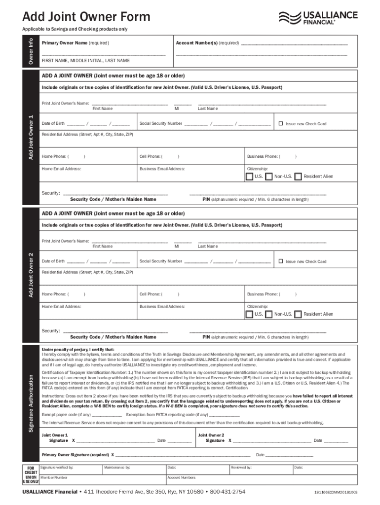 ReferenceWhat is the Difference between a Joint Owner Vs Adding a POD Designation to a Joint AccountNoloHow to Add a New Owner T  Form