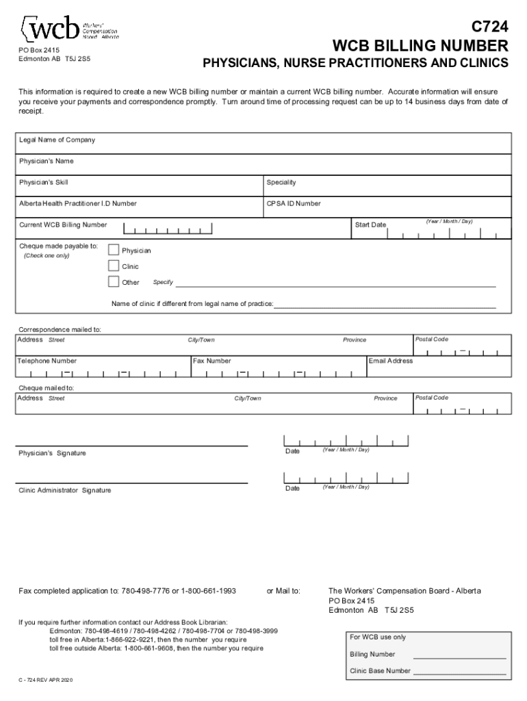 Wcb Audio Billing Form Fill Online, Printable, Fillable, Blank