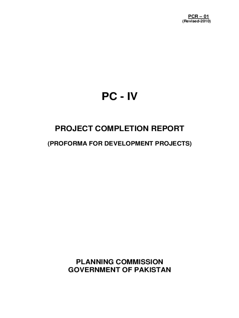 Pc 4 Completion  Form