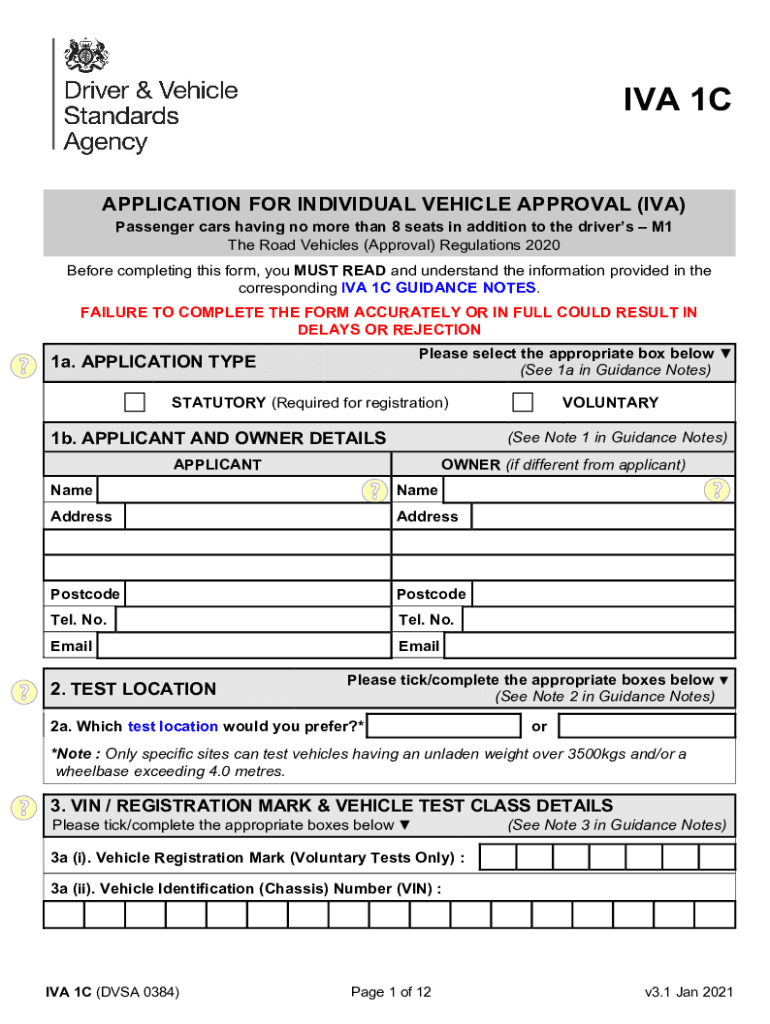  1c Iva Form 2021