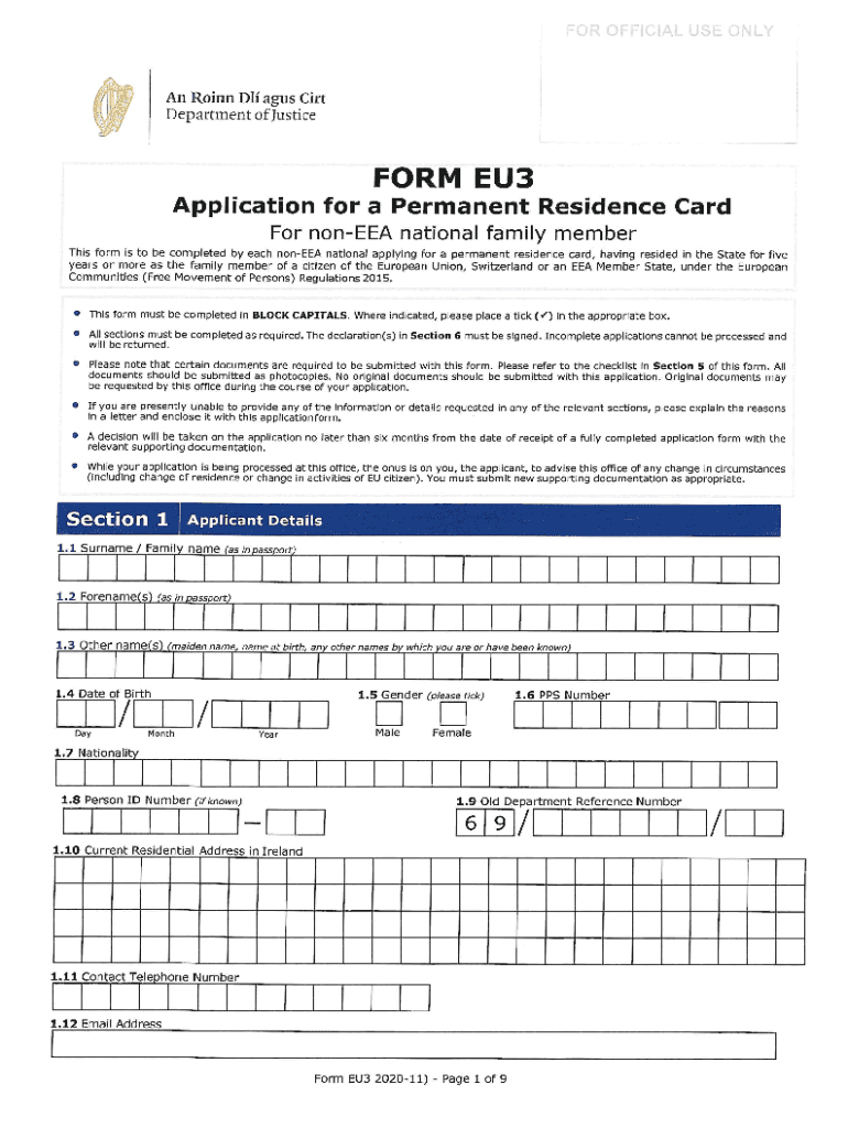  PDF Application Form EU 3 PDF INIS 2020-2024