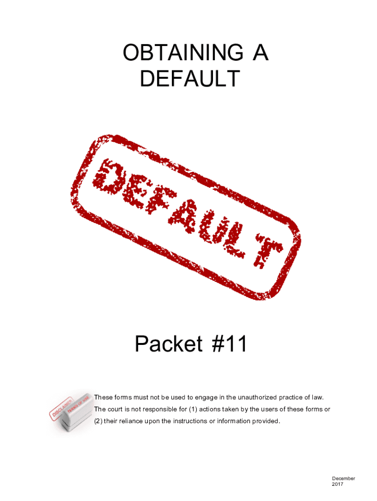  Obtaining a Default Packet11 DOCX 2017-2024