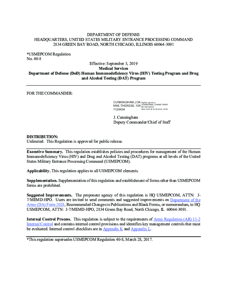  Chicago MEPS, 6th BN, US Military Entrance Processing Command 2019-2024