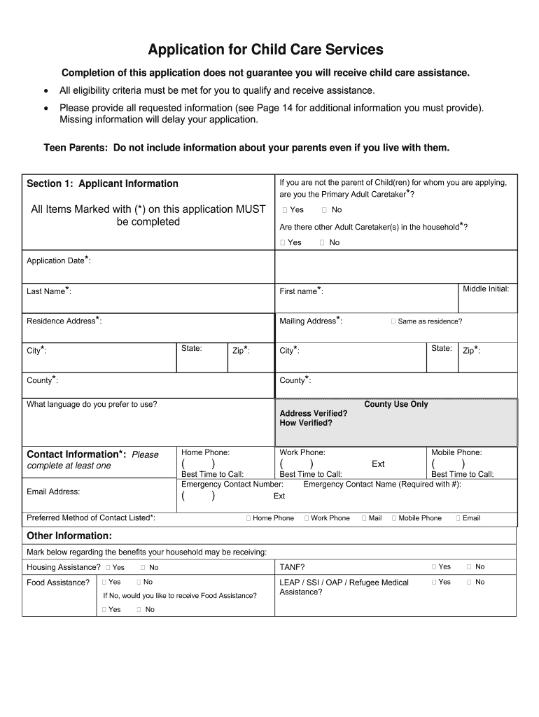 Ccap Denver Colorado  Form