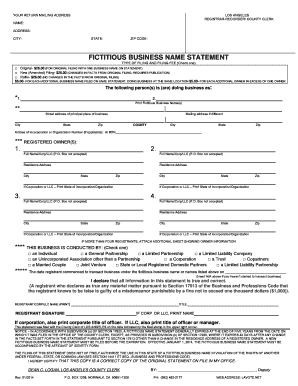 Dba Application Download  Form