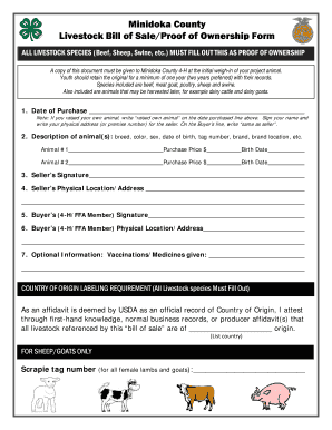 Proof of Ownership Draft Form